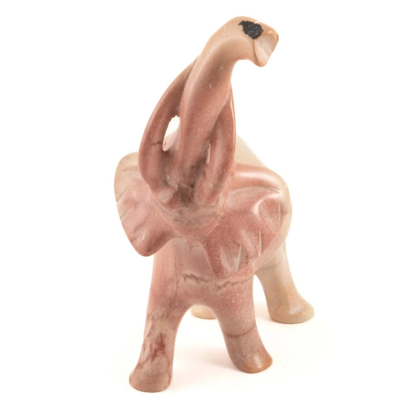 Standing Elephant Soapstone Sculpture