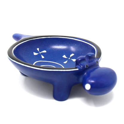 Soapstone Hippo Bowl - 5-inch