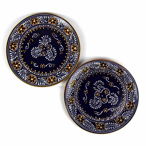 Dinner Plates 11.8in - Blue, Set of Two