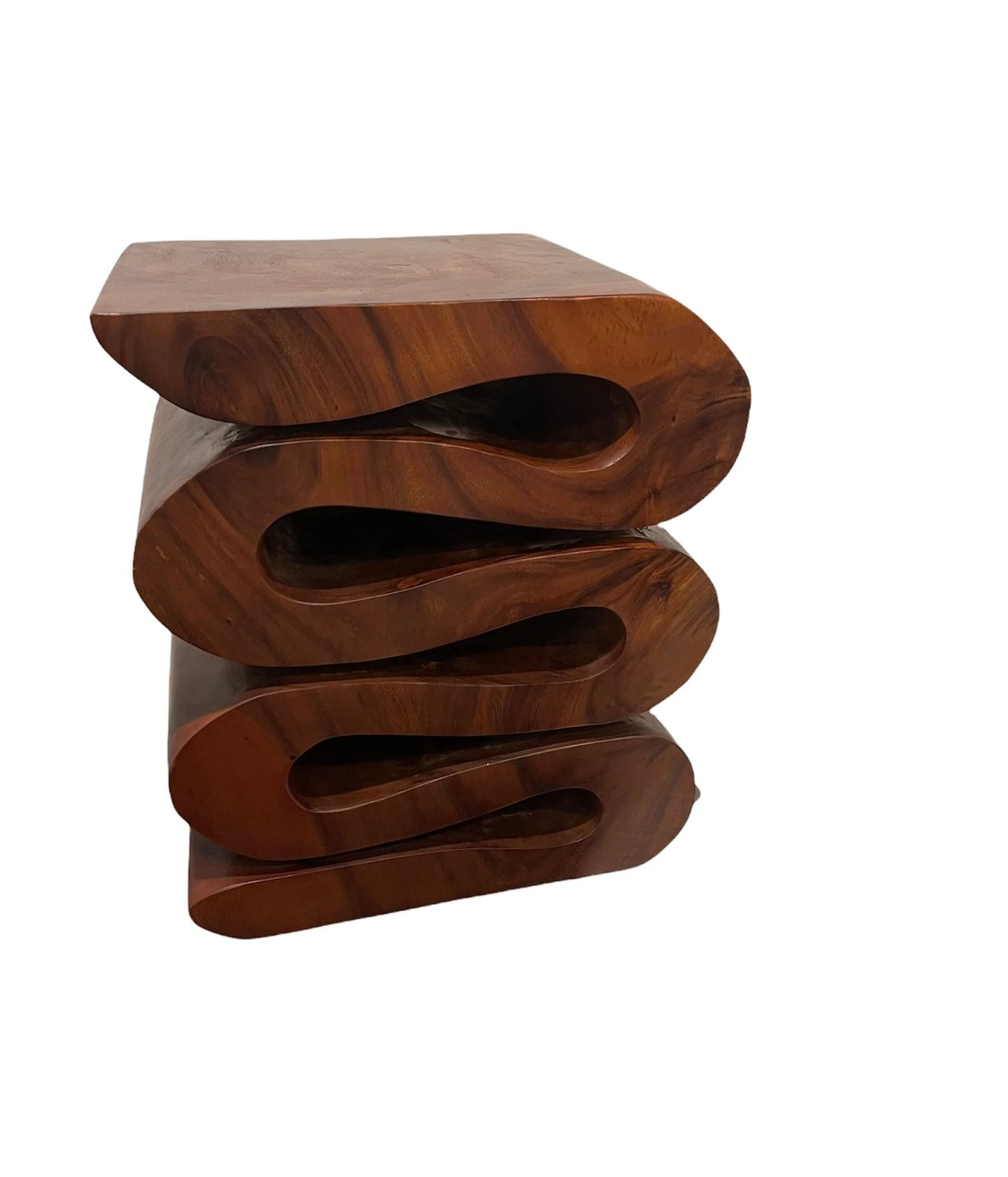 Wood Wave Verve Accent Snake Table