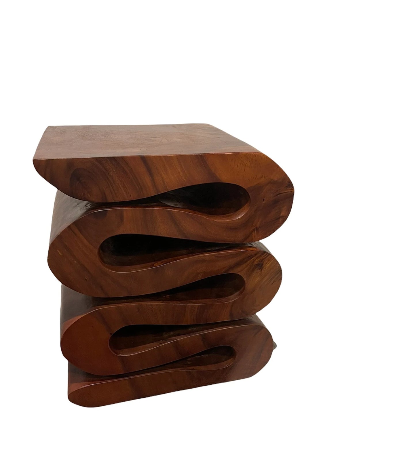 Wood Wave Verve Accent Snake Table