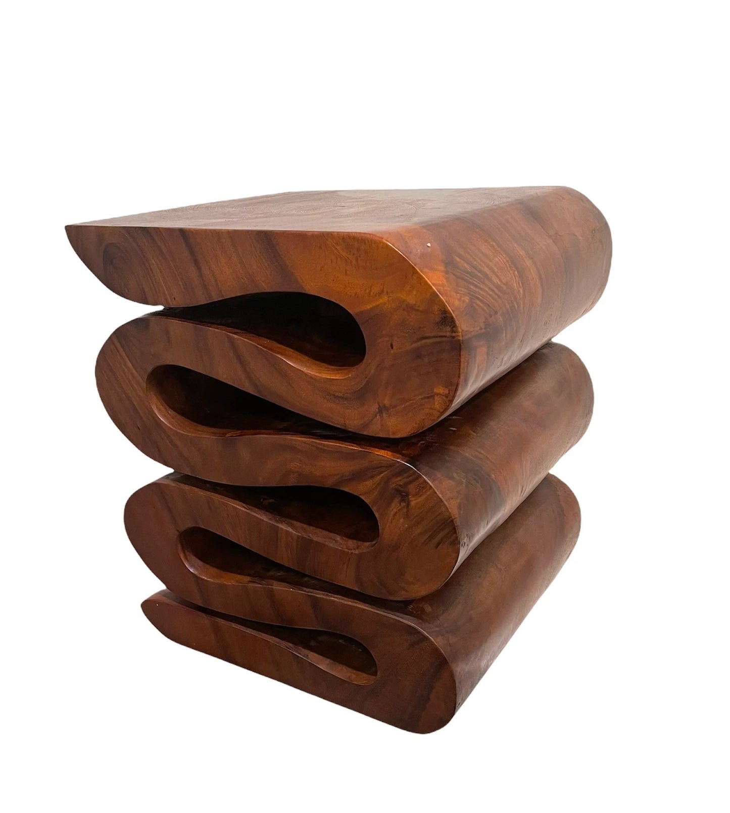 Wood Wave Verve Accent Snake Table